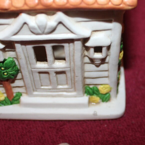 Vintage PartyLite Cape Cod Tealight House (PO517) - Picture 6 of 6